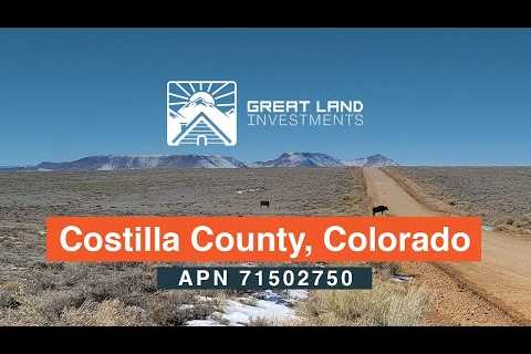 Land For Sale In Colorado, 10 Acres Of Beautiful Land Just Outside San Luis CO