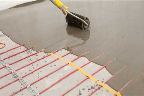 Does in floor heating use a lot of electricity?