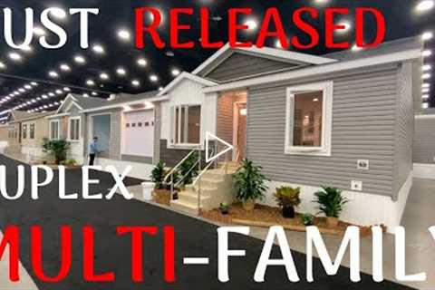 Just released multi-family duplex double wide mobile home! Never before seen setup! Home Tour
