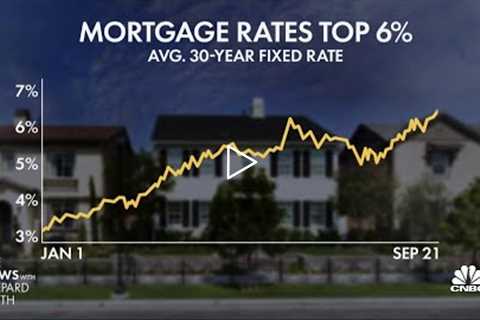Mortgage rates pose challenge for potential home buyers
