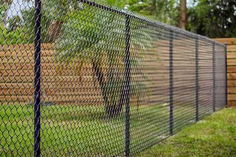 Covering Chain Link Fences