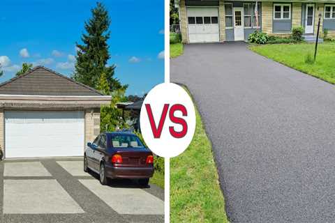 Are concrete driveways better than asphalt?