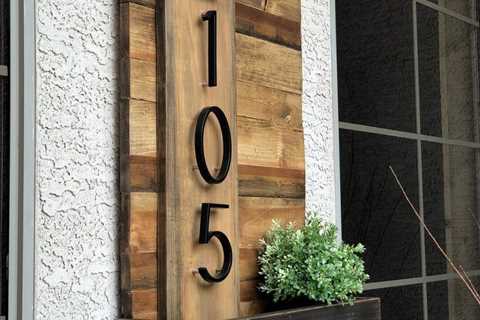 House Numbering Ideas to Make Your Home Stand Out