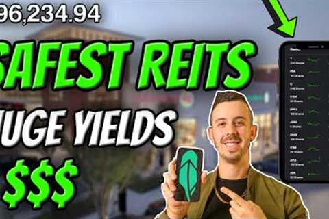 BUY These REITS! Safest Real estate Stocks for HUGE Income! Robinhood Investing!