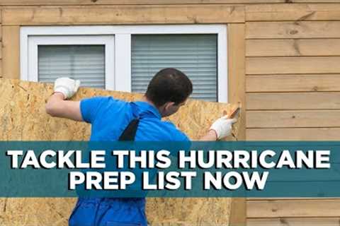 Hurricane Prep List: What You Should Do Before the Storm