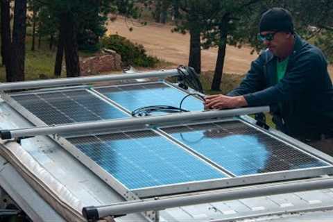 How to Install a Solar Power System on a Camper Van