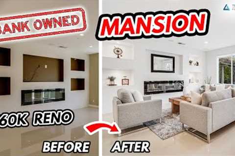 Bank Owned (REO) House Flip Before and After - Million Dollar House Flip, Luxury Home Remodel