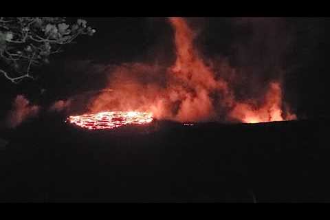 Live Kilauea Volcano January 22, 2023