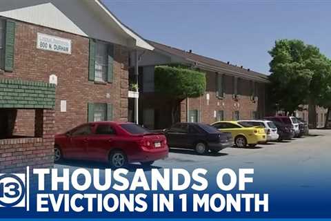 Harris Co. filed thousands of evictions within 1 month, data shows
