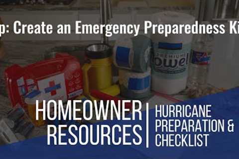 David Weekley Homes 2-Minute Tip: Hurricane Season Preparation & Checklist