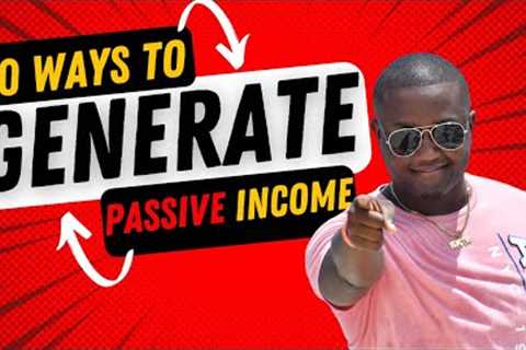 Watch this before you try to make money online|10 ways to generate passive income 🤑