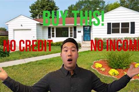 How to Buy a Rental Property with NO Income and NO Credit #Shorts