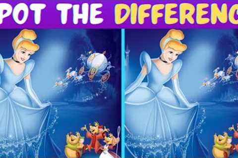 SPOT the DIFFERENCE! 🤔 Disney''s Cinderella edition! -   Expert Level