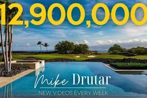 Breathtaking $12,900,000 Mauna Lani Resort Home, Ke Kailani, Hawaii Real Estate