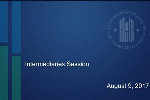 HUD Housing Counseling Intermediary Meeting