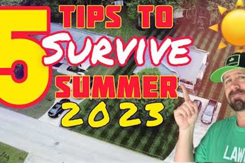 Start NOW! Top 5 Tips For Surviving Summer Heat #diy #fescue