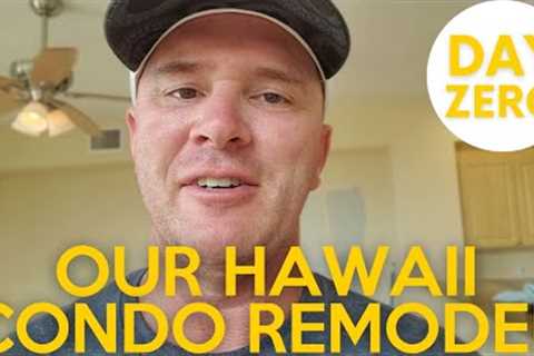Our HAWAII Condo Remodel Episode 1 - Getting Ready to Start! Mike Drutar Hawaii Real Estate