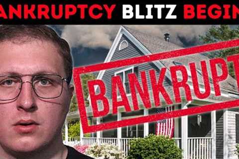 Bankruptcy Blitz Worse Than 2008 as Real Estate Market Defaults Begin (Housing Market Pain Coming)