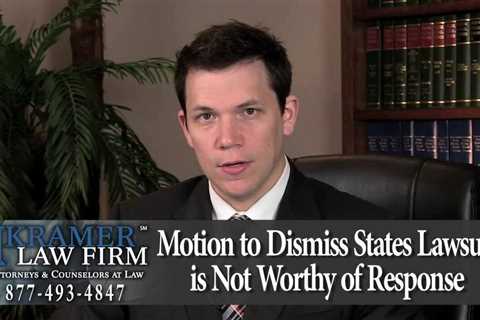 Orlando Foreclosure Attorney – What is a Motion to Dismiss?