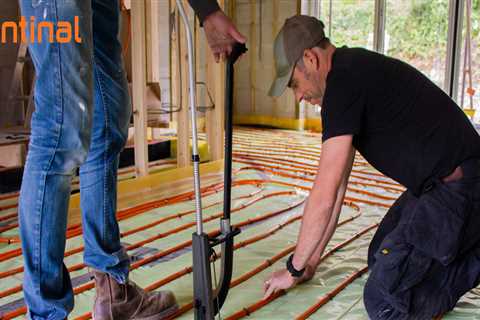 Can you replace underfloor heating?