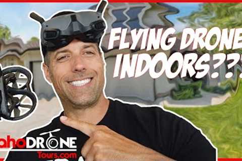 Can you use an FPV DJI Avata DRONE to shoot indoor Real Estate Video footage? Let''s find out!