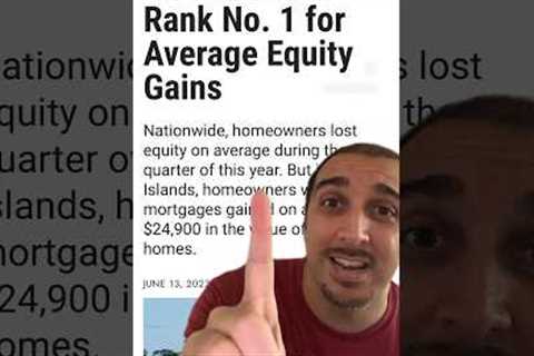 Hawaii’s real estate market can’t be compared! #hawaii #hawaiirealestate #equity #homeowners #island
