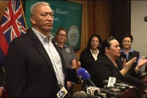 Mayor Bissen responsible for Lahaina evacuation per Hawaii Revised Statutes