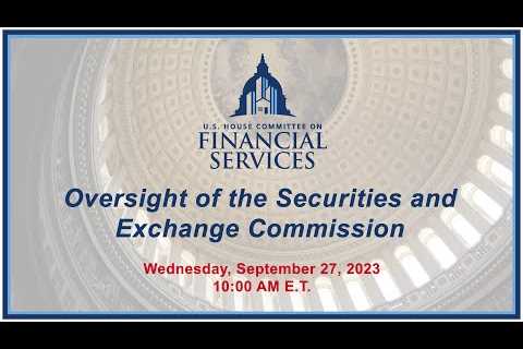 Oversight of the Securities and Exchange Commission (EventID=116403)
