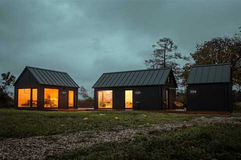 A Tiny Home, an Office, and a Sauna: MyCabin Sells Its Prefabs as a Pack or à la Carte