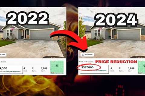 MAJOR Housing Market Turmoil as home Price Drop 100K