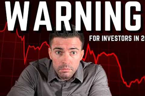 Massive Warning to All Investors: The Biggest Risk in 2024