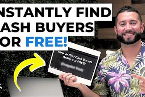How To Find Cash Buyers For Wholesaling! [FREE]