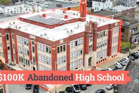Renovating A $100K Abandoned High School Into Apartments | Unlocked