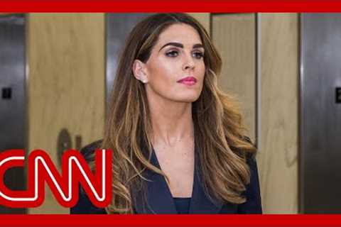 Legal analyst calls Hope Hicks'' testimony a ''game changer.'' Here''s why