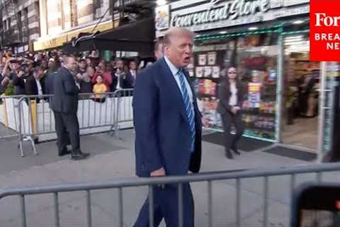 BREAKING NEWS: Trump Visits Harlem Bodega After Hearing In NYC Hush Money Trial