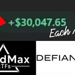 YIELDMAX NAV EROSION MYTHS DEBUNKED | $30,000 A MONTH IN DIVIDENDS WITH YIELDMAX & DEFIANCE ETFS