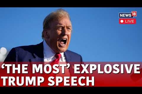 Donald Trump LIVE | Trump''s Rally Attracts Thousands To Michigan | Trump Speech | News18 | N18L