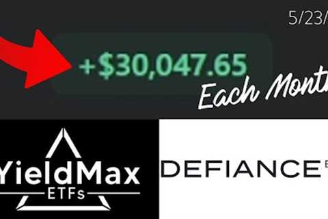 YIELDMAX NAV EROSION MYTHS DEBUNKED | $30,000 A MONTH IN DIVIDENDS WITH YIELDMAX & DEFIANCE ETFS