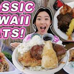 OLD SCHOOL HAWAII Diners and Drive Ins! || [Honolulu, Oahu] Plate Lunch, Bentos and More!
