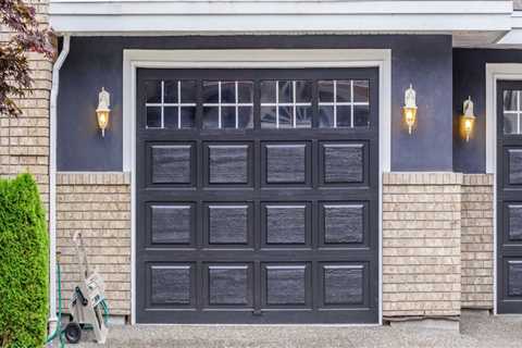 How much should you spend on a garage door?