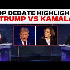 Trump vs Harris LIVE | Donald Trump LIVE | Kamala Harris LIVE | Presidential Debate Highlights | US