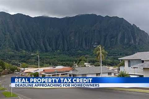 Oahu homeowners’ Real Property Tax Credit deadline is September 30