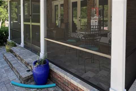 Smart Screen Enclosures Installation For A Modern Home Remodel In Orlando