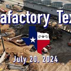 Saturday Progress   Tesla Gigafactory Texas  7/20/2024  9:19AM