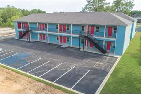 How To Build an Apartment Complex From The Ground Up Time Lapse!