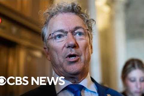 Sen. Rand Paul suggests Trump tariffs are unconstitutional
