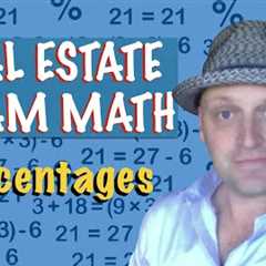 Real Estate Exam Math / Percentages