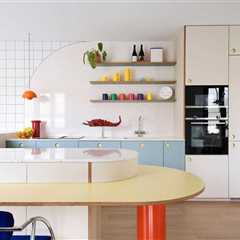 Shades of the ’80s Energize a Family’s Barcelona Flat in