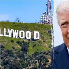 Actors go behind-the-scenes to Trump making Hollywood great again