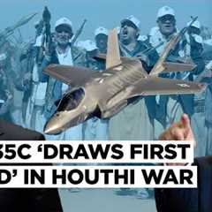 Spooked By “Amazing” Houthi Arms, US Deploys F 35C To Red Sea, Stealth Jets ‘Draw First Kill’ | War